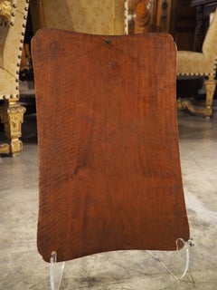 Carved French Art Nouveau Hunt Plaque, Circa 1920