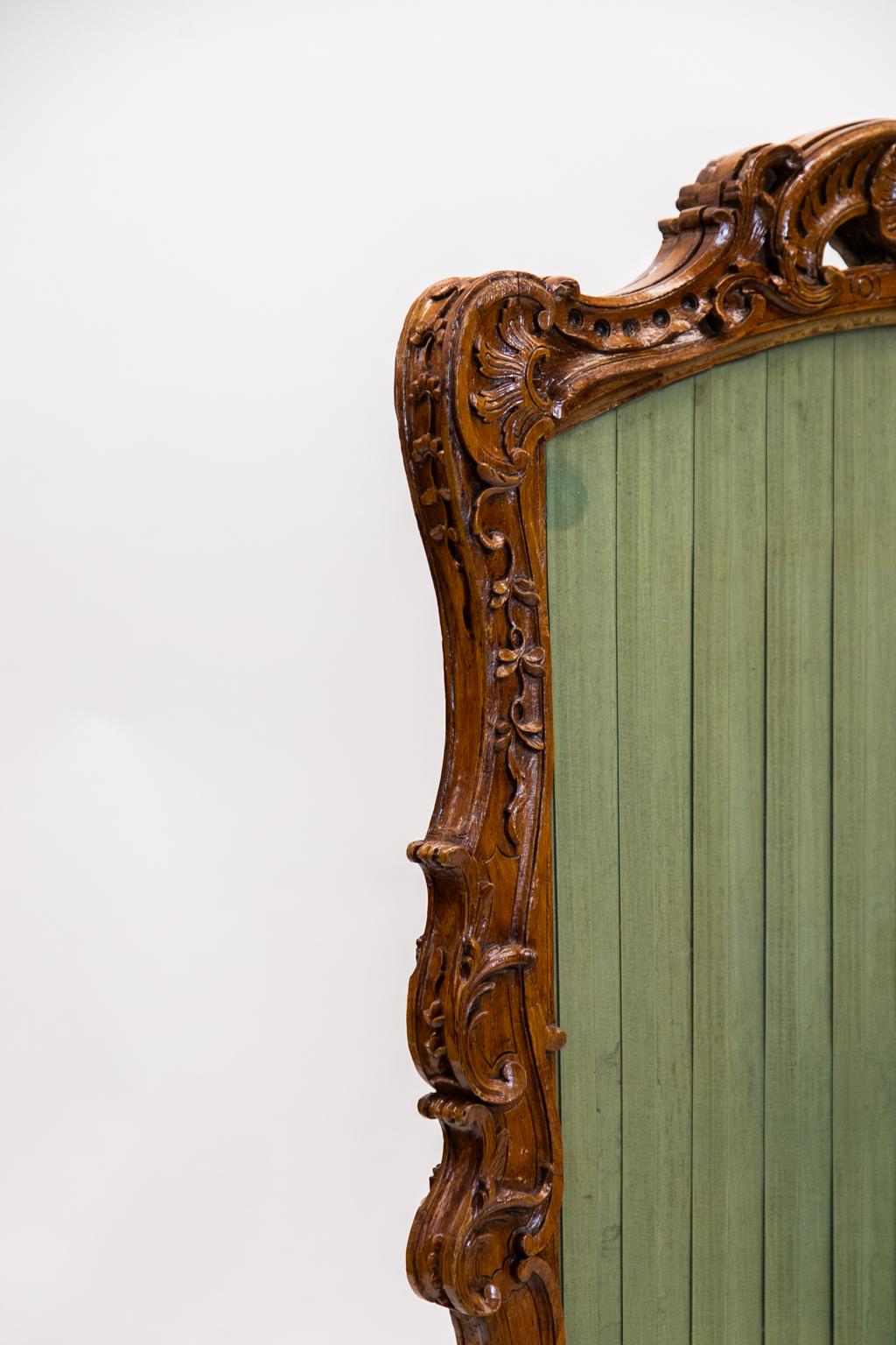 Carved French Fire Screen 1