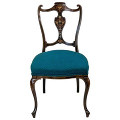 Carved French Ladies Desk Chair