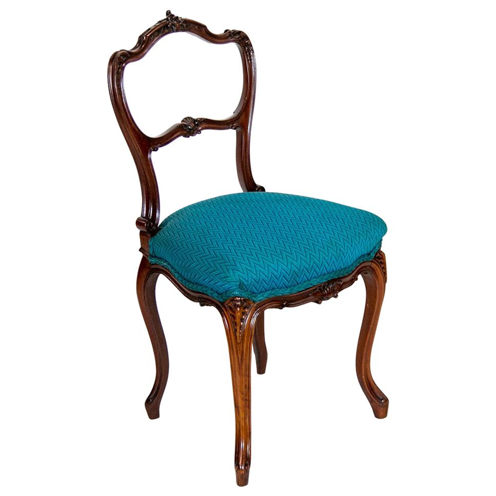 Carved French Ladies Desk Chair