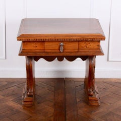 Carved French Louis XII Side Table From Coco Chanel's Villa La Pausa