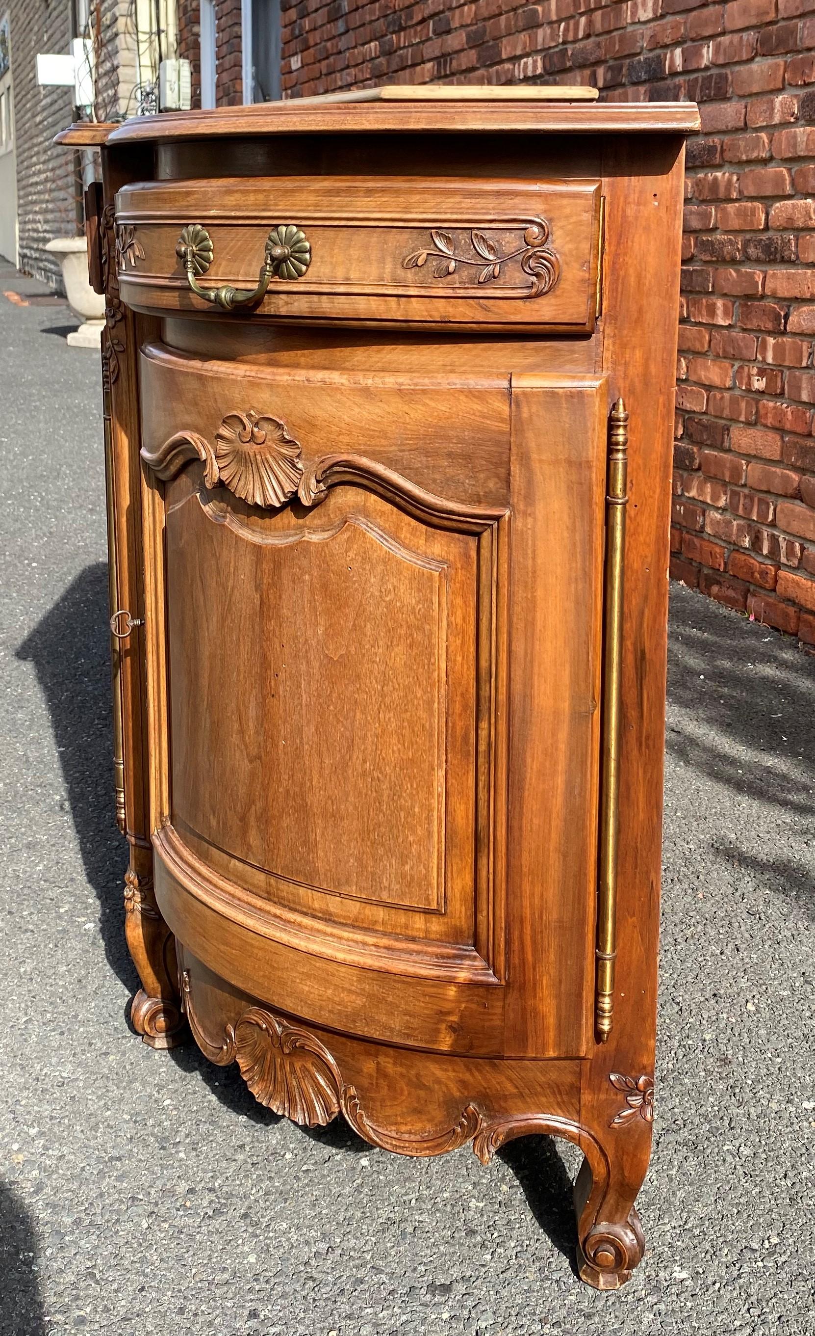 Carved French Oak Buffet For Sale 7