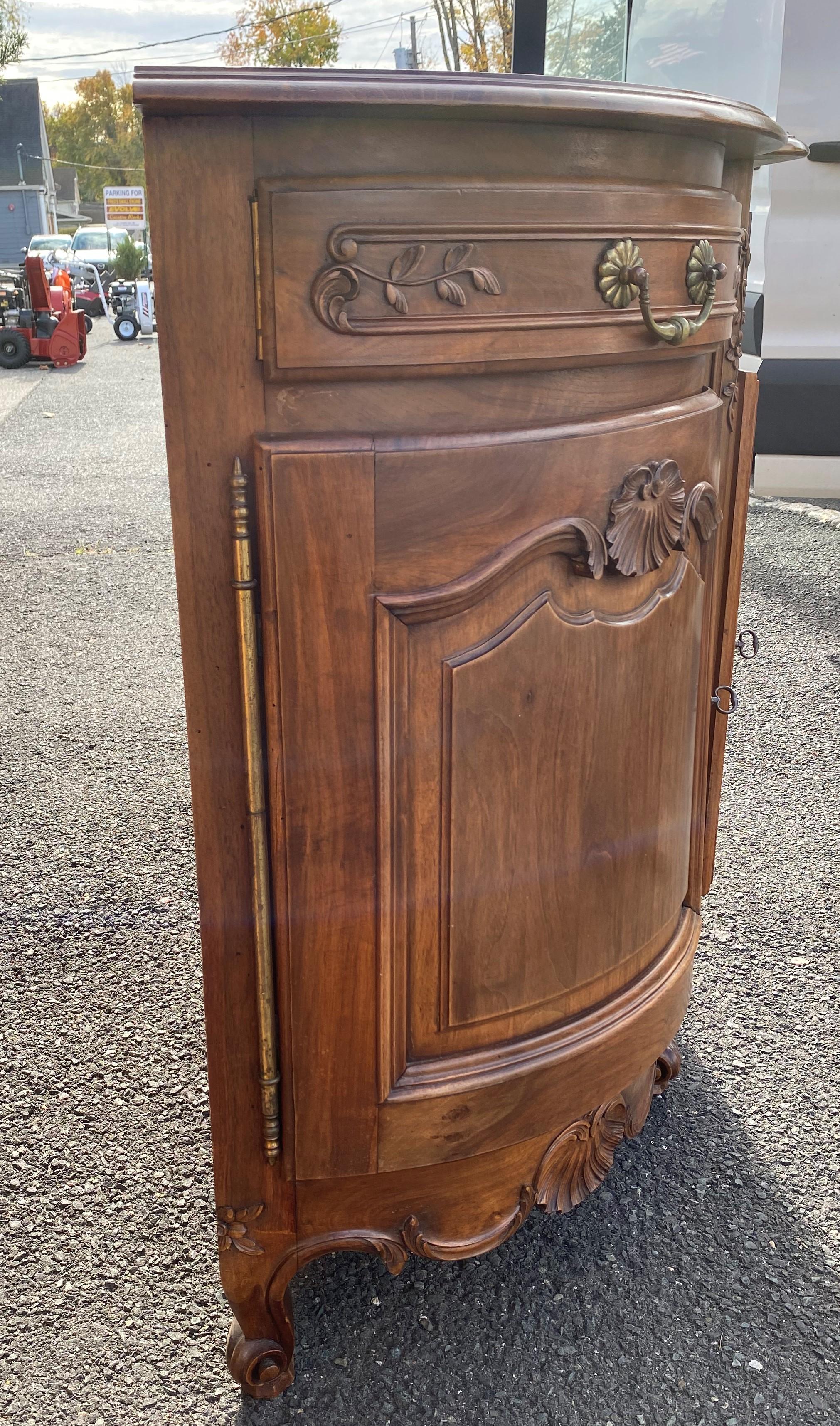 Carved French Oak Buffet For Sale 9