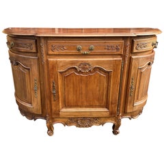 Carved French Oak Buffet