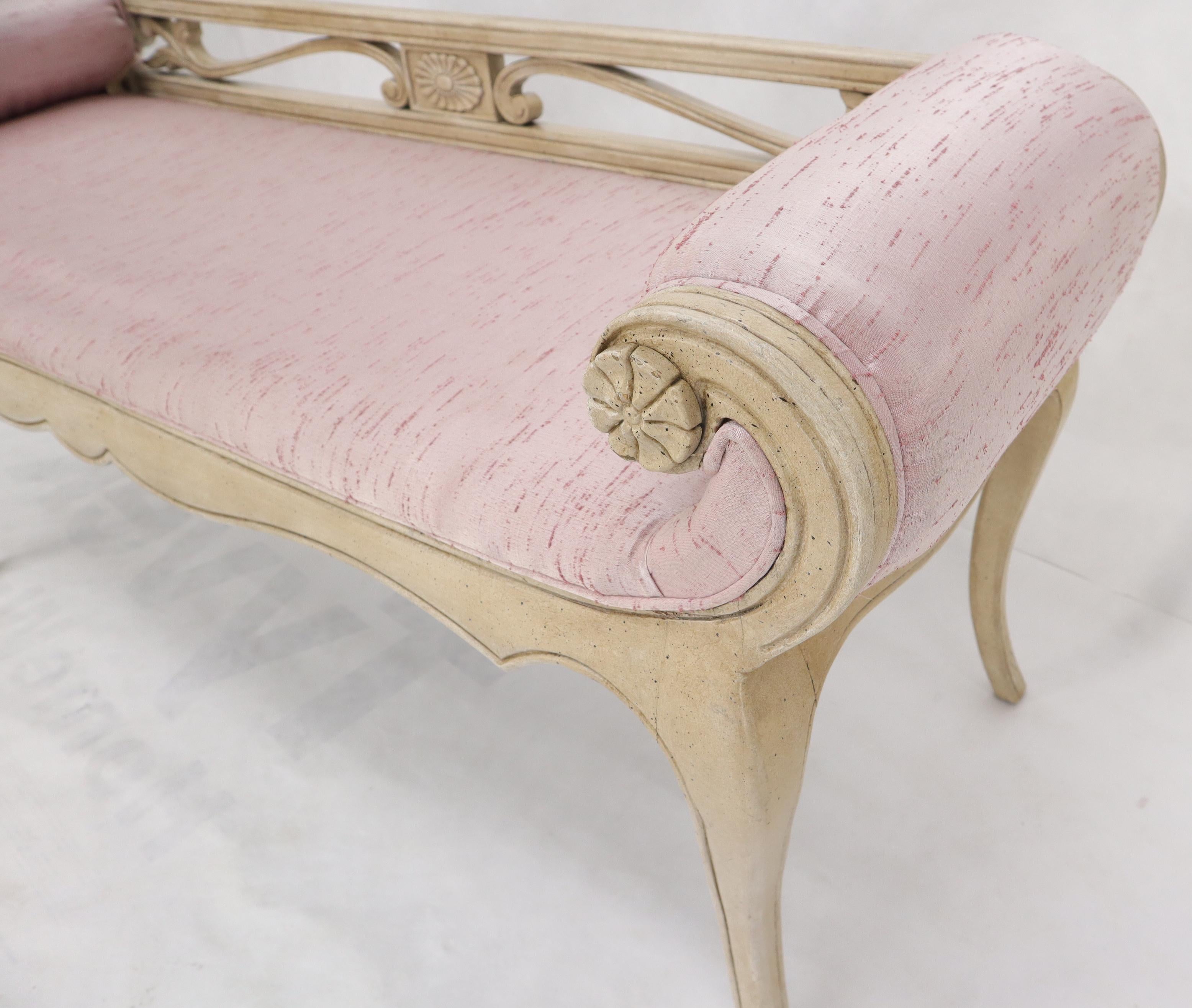 20th Century Carved French Provincial Decorator Bench