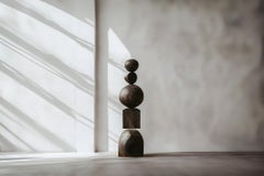 Geschnitzt aus Elegance, Still Stand No80 in gebrannter Eiche von NONO