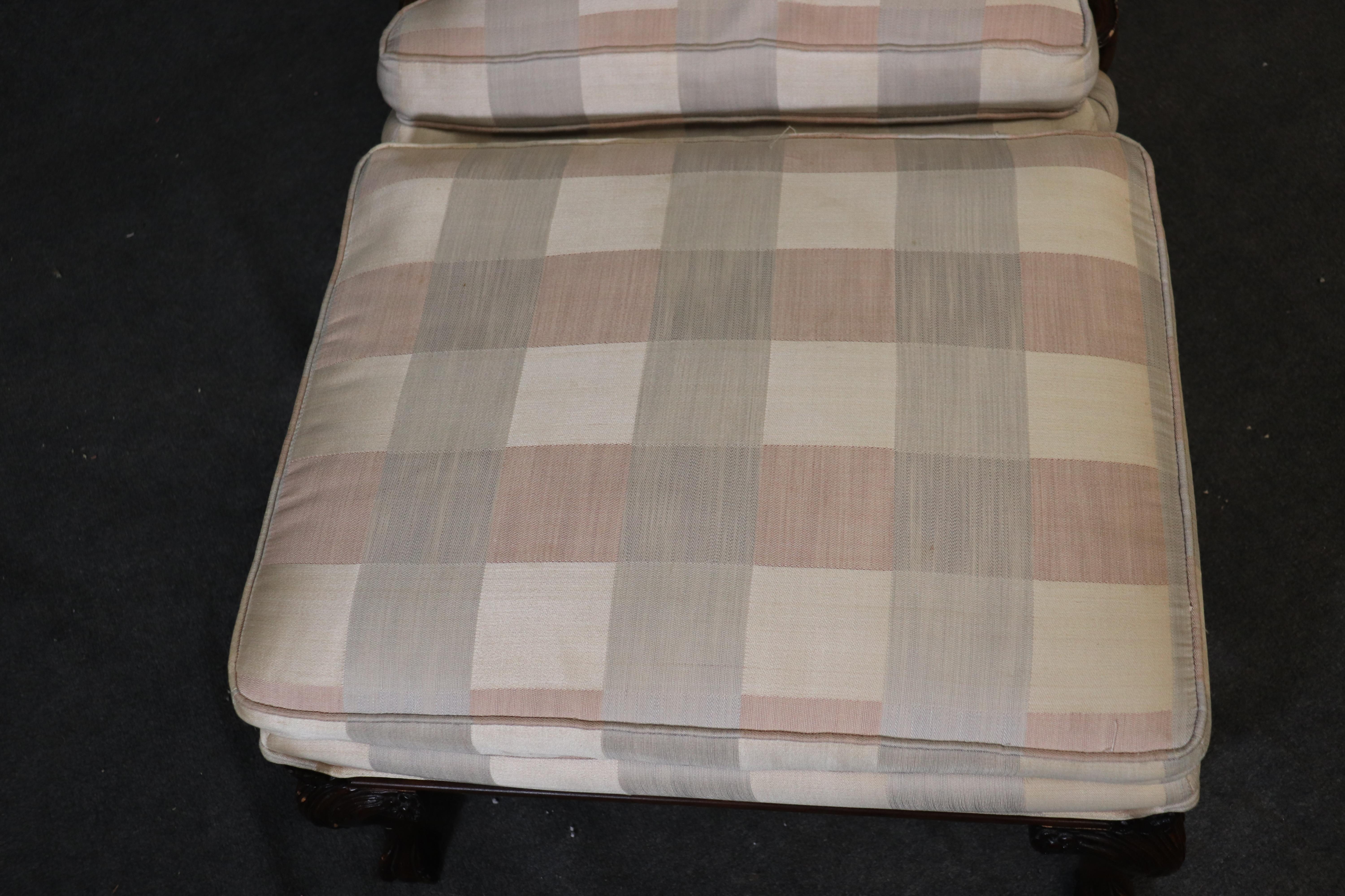 bergere chair and ottoman for sale