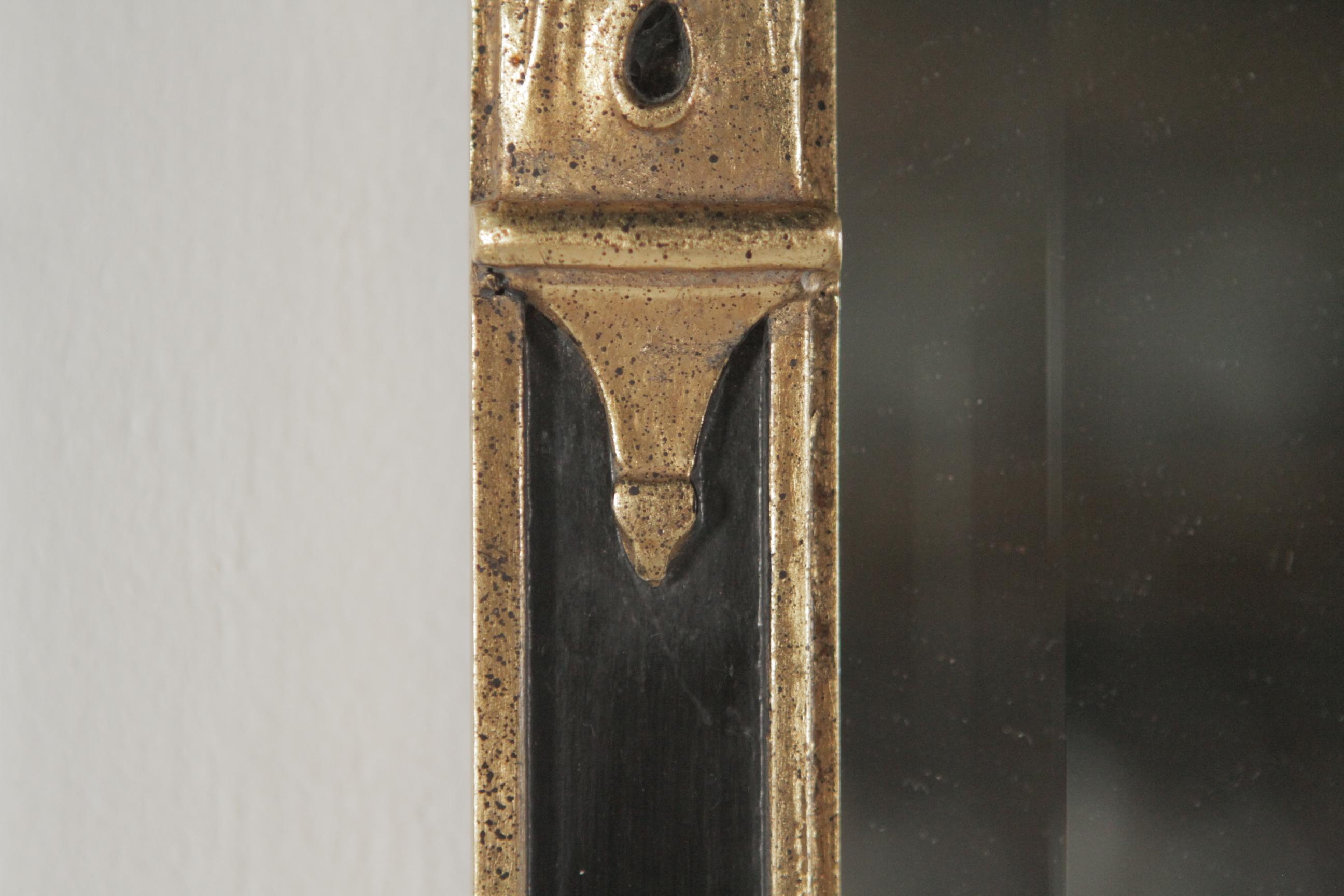 Carved Gilt and Painted Mirror by Friedman Brothers 1