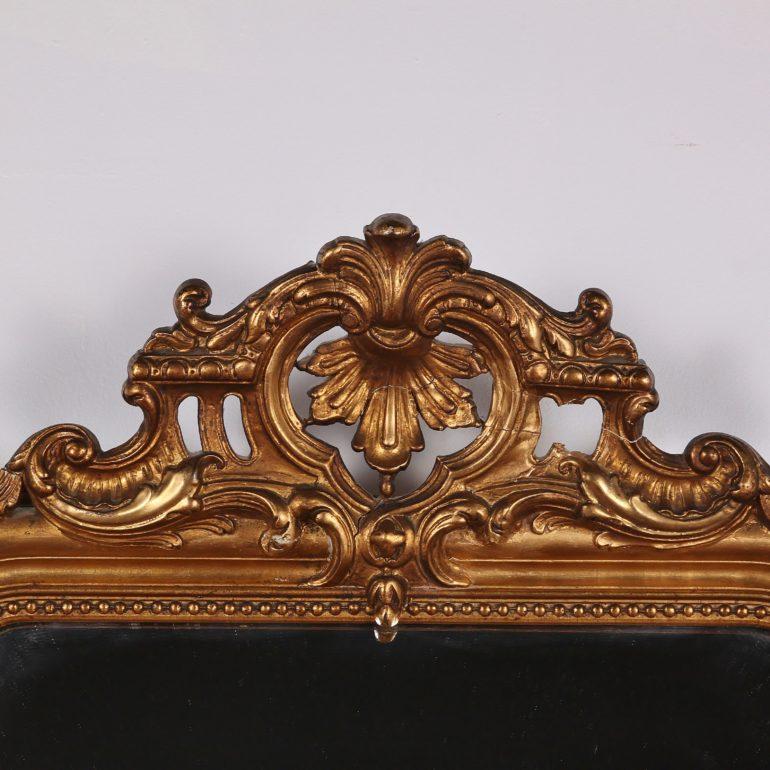 Louis Philippe Carved Gilt Mirror