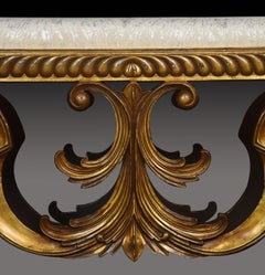Carved Giltwood Window Seat