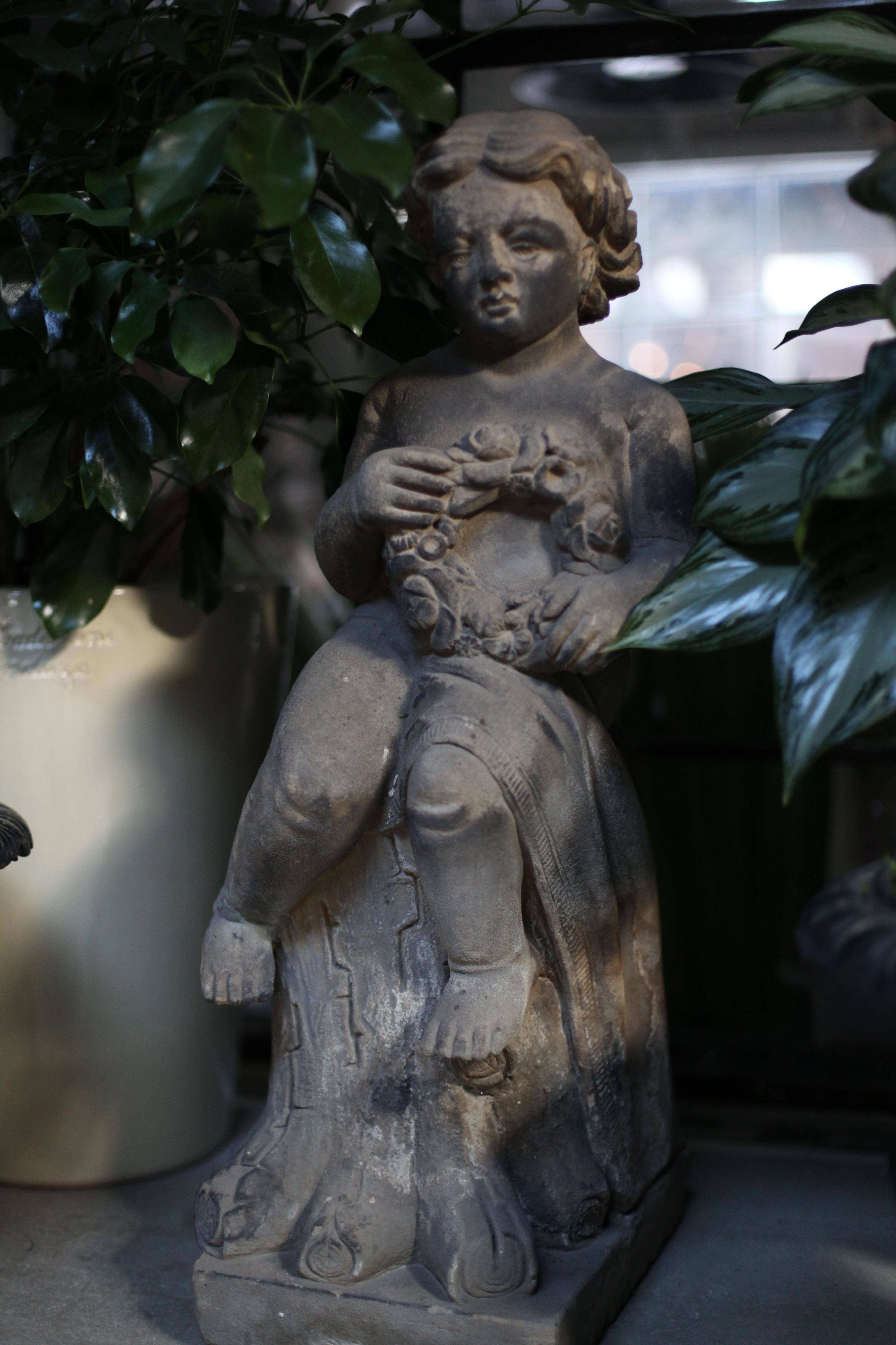 Una escultura eduardiana de jardín Tallado en venta