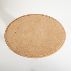 Carved Golden Cotswold Limestone Table