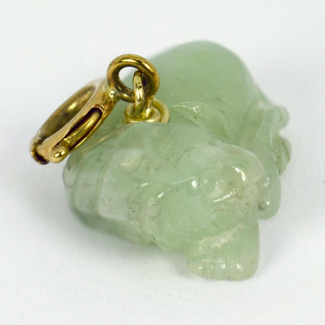 jade tiger pendant