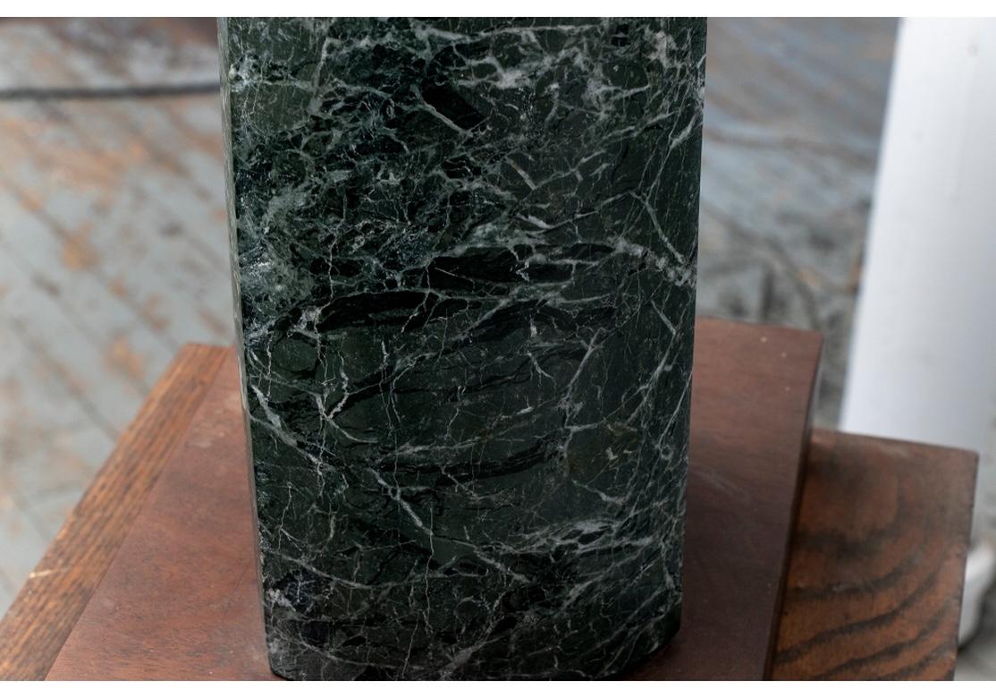 Carved Green Marble Abstract Sculpture After Isamu Noguchi 2