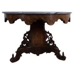 Antique Carved Gueridon by Gabrielle Capello
