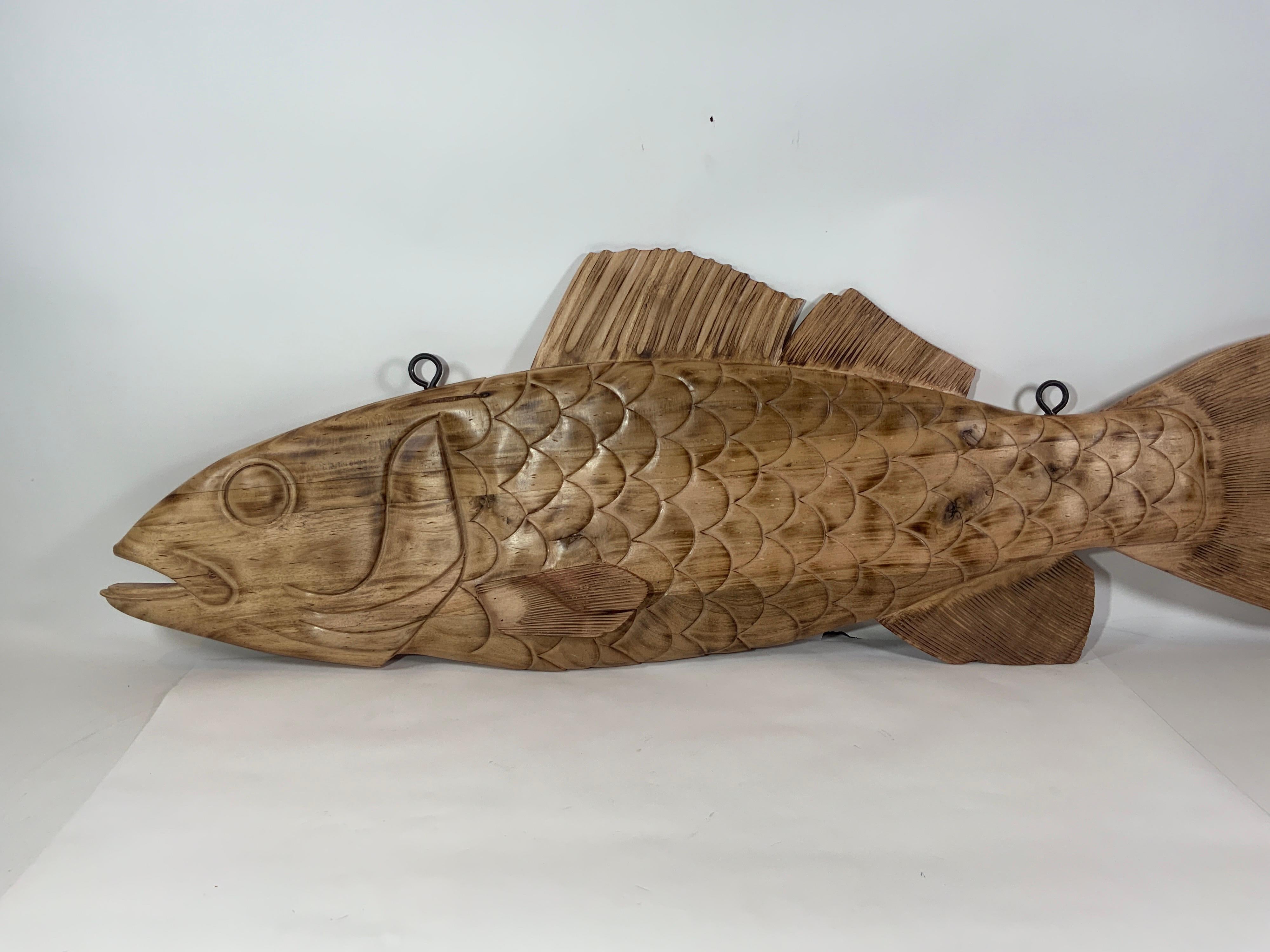 Carved Haddock Trade Sign For Sale 3