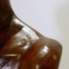 Carved hardwood bust atelier Mayola