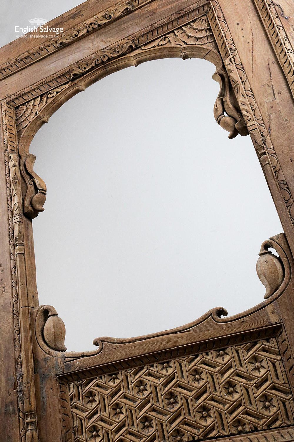 Indian Carved Hardwood Frame / Panel from India, 20th Century For Sale