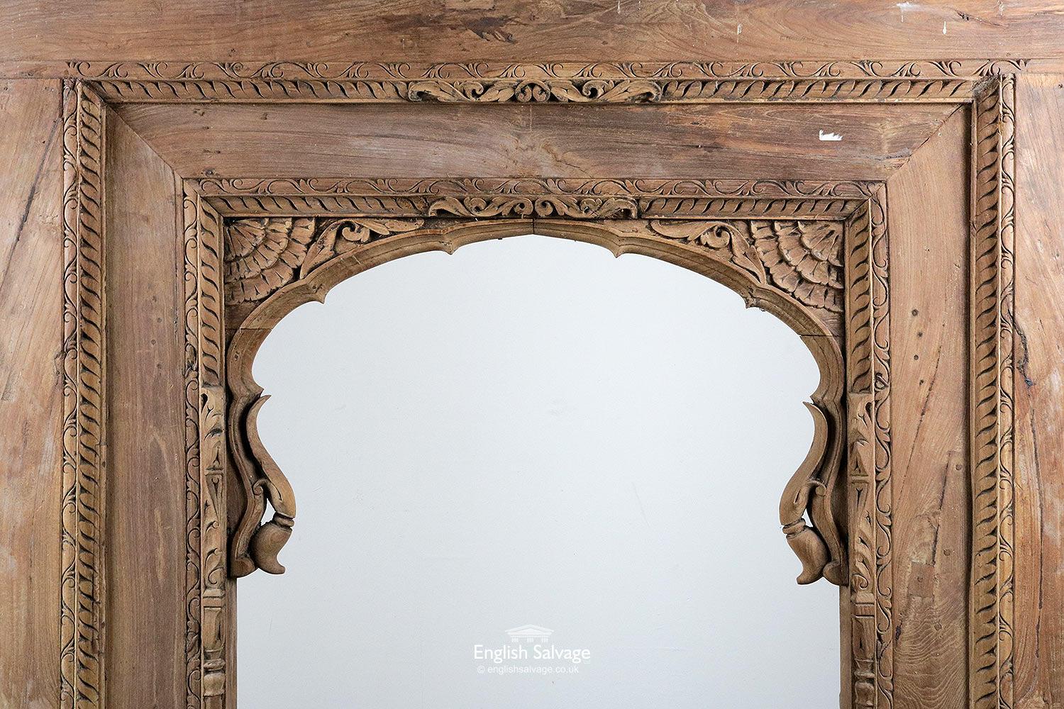 Carved Hardwood Frame / Panel from India, 20th Century For Sale 1