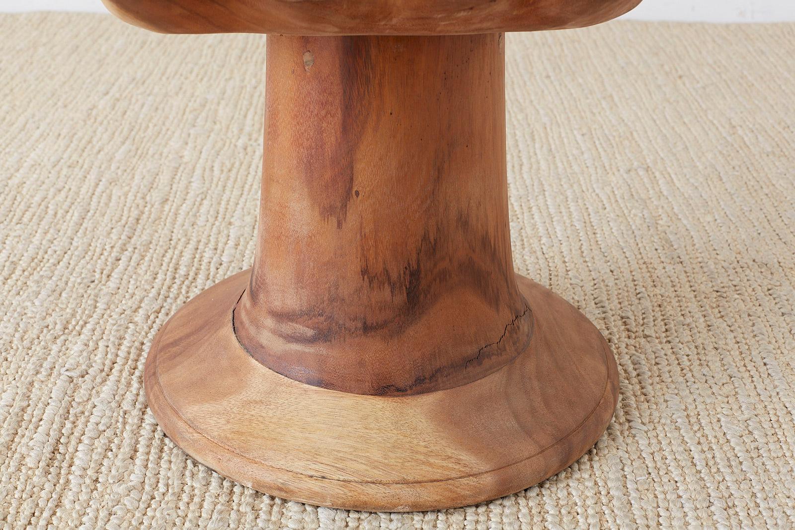 Carved Hardwood Hand Chair after Pedro Friedeburg 3