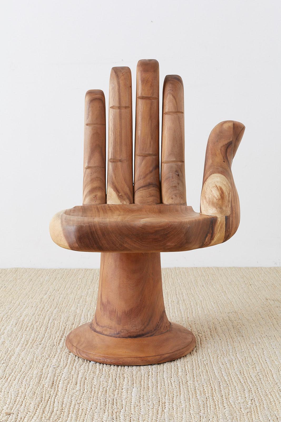 buddha hand chair