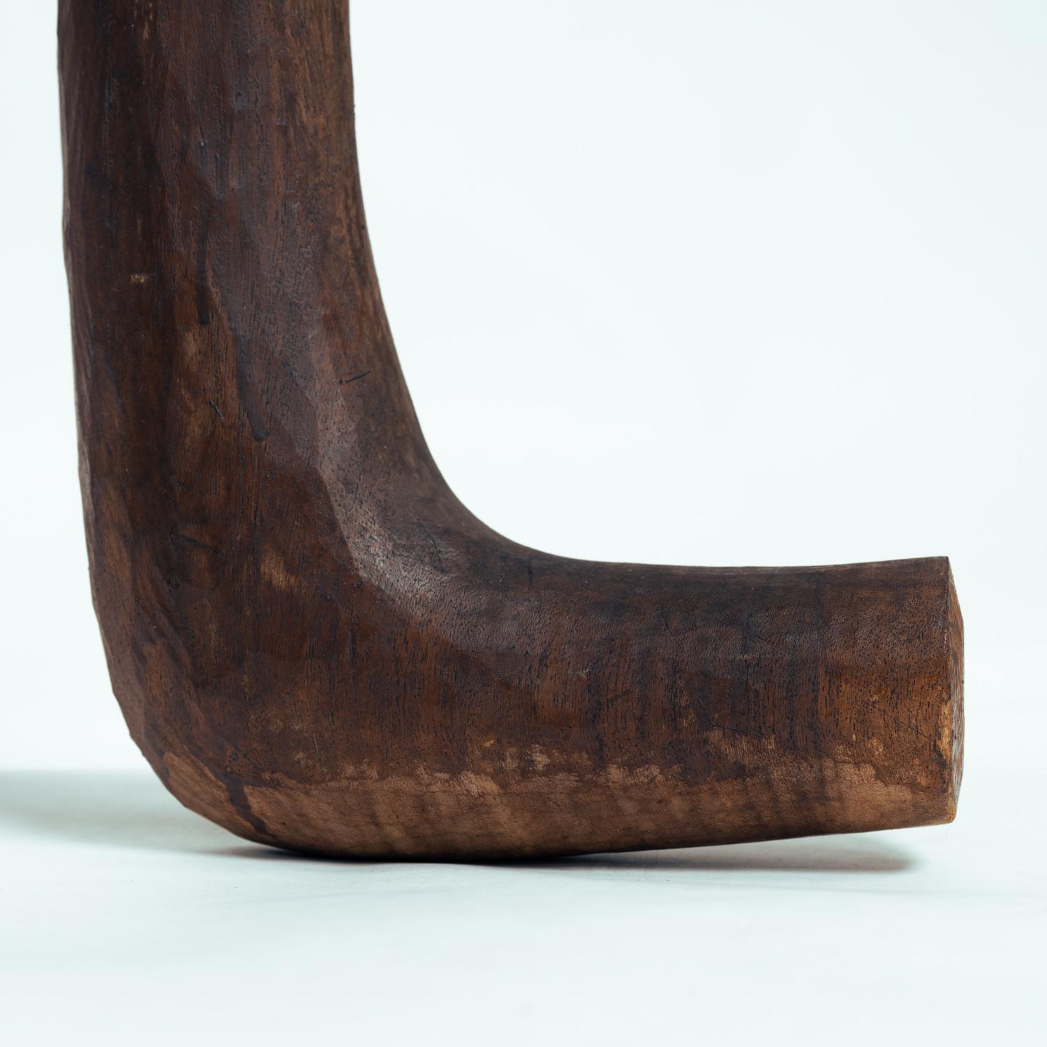 Carved High Back Chair, 20th Century Gurage People, Jimma, Ethiopia 2