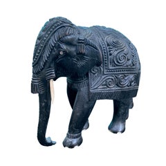 Carved Indian Elephant, circa 1900