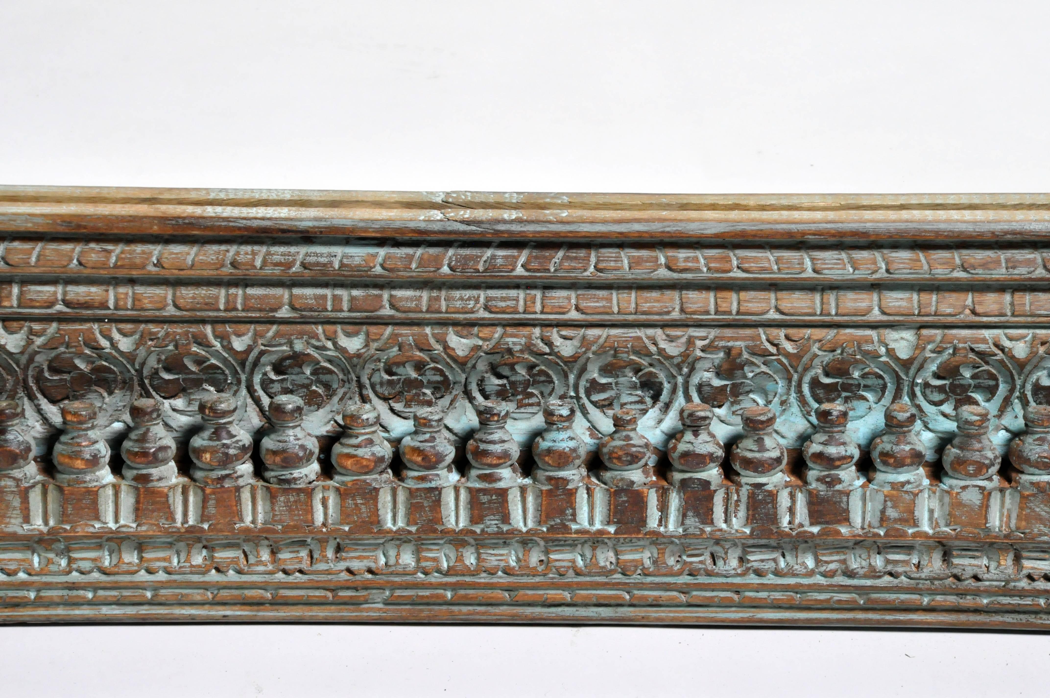 Carved Indian Mirror 1