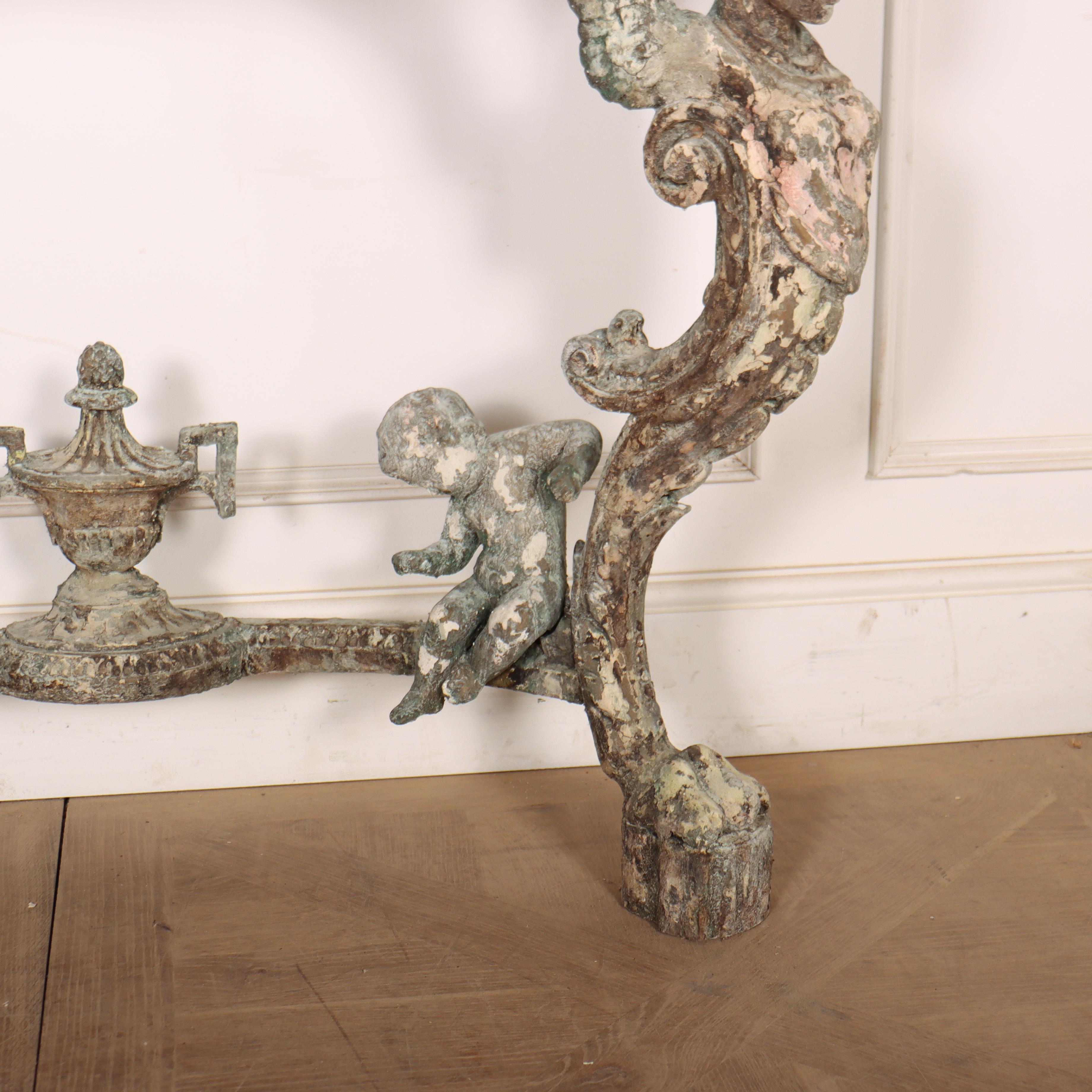 Carved Italian Console Table For Sale 1