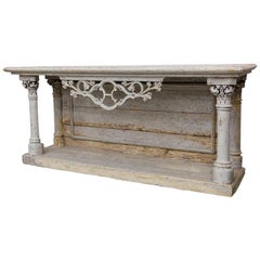 Carved Italian Console Table