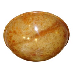 Carved Italian Pendant Alabaster