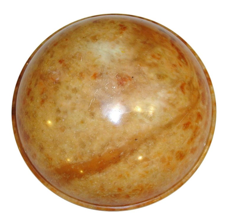 Carved Italian Pendant Alabaster For Sale at 1stDibs