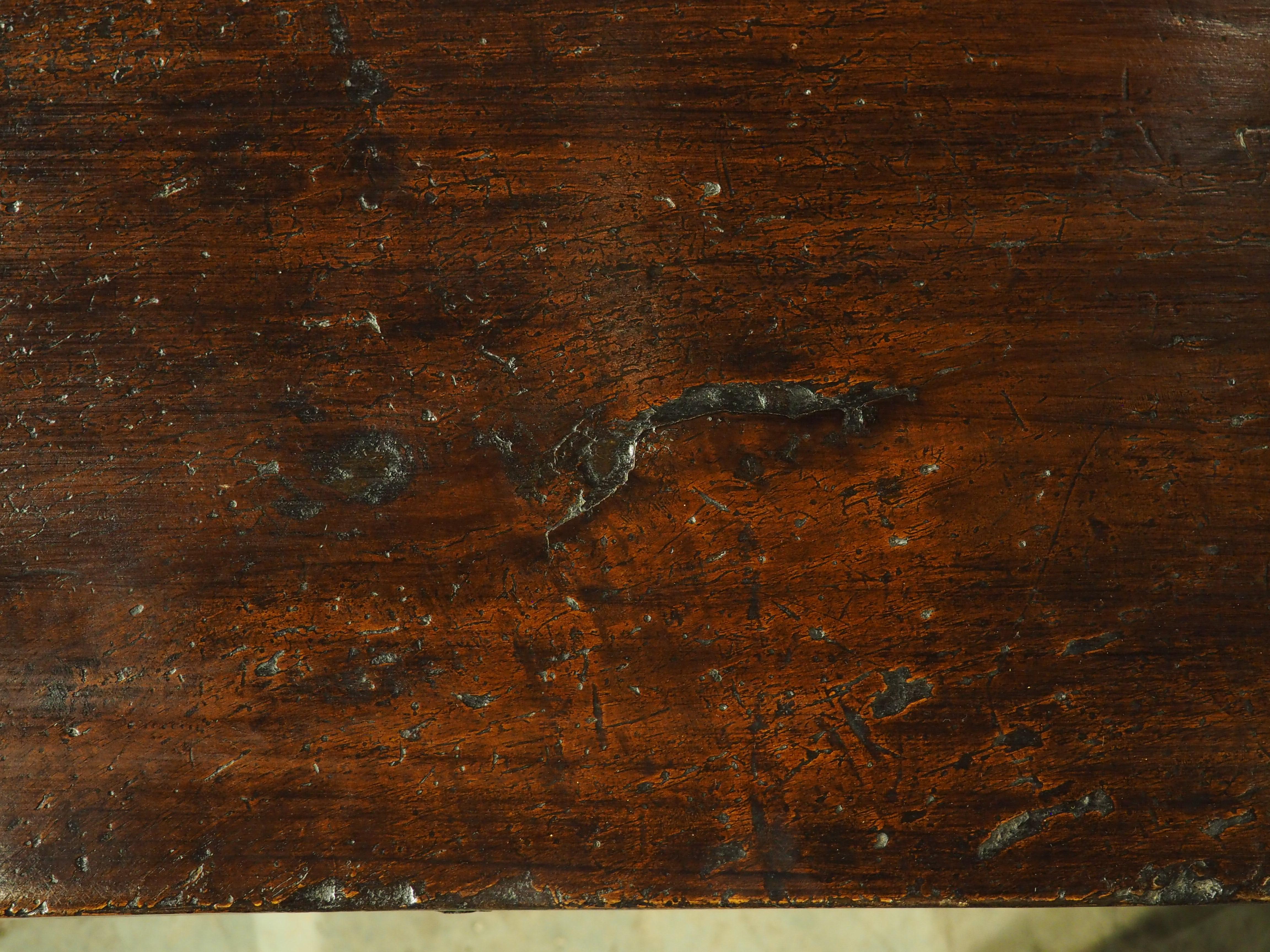 Carved Italian Walnut Coffee Table from Antique Elements For Sale 14