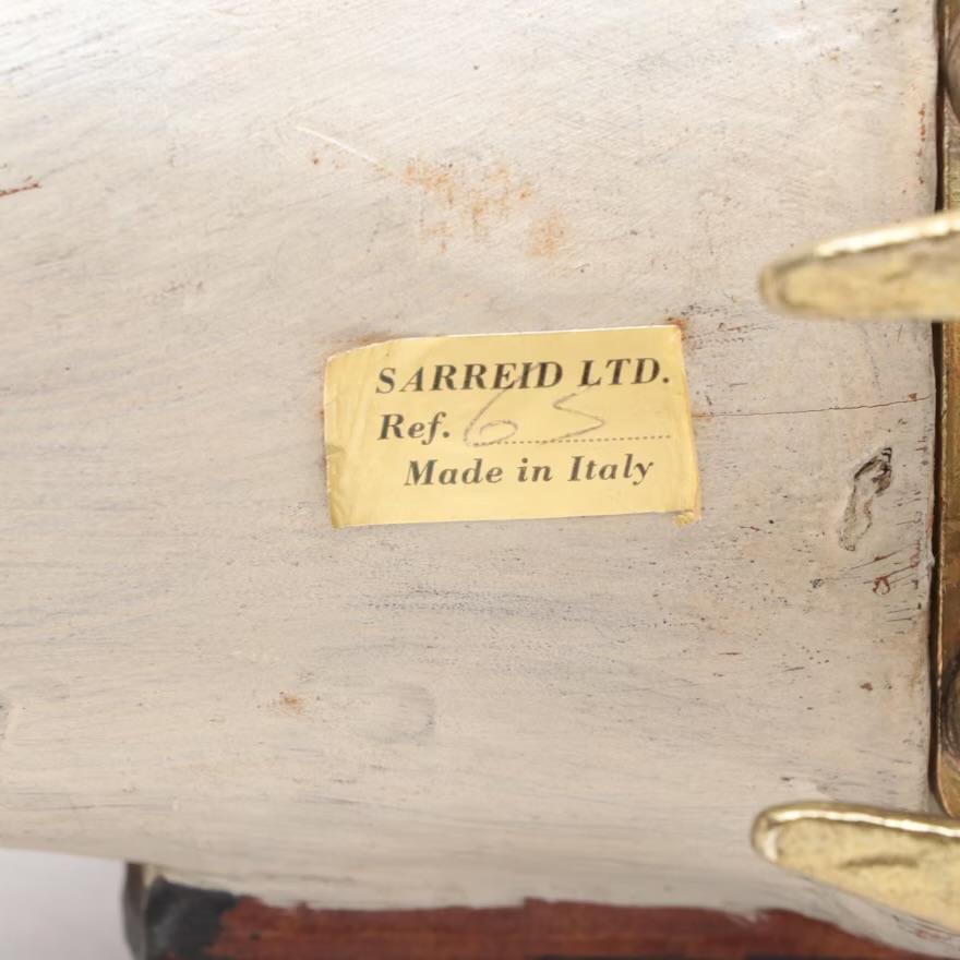 Geschnitzte italienische Mandarin-Entenfigur aus Holz von Sarreid, limitiert, Mitte/ Ende des 20. Jahrhunderts. im Angebot 3