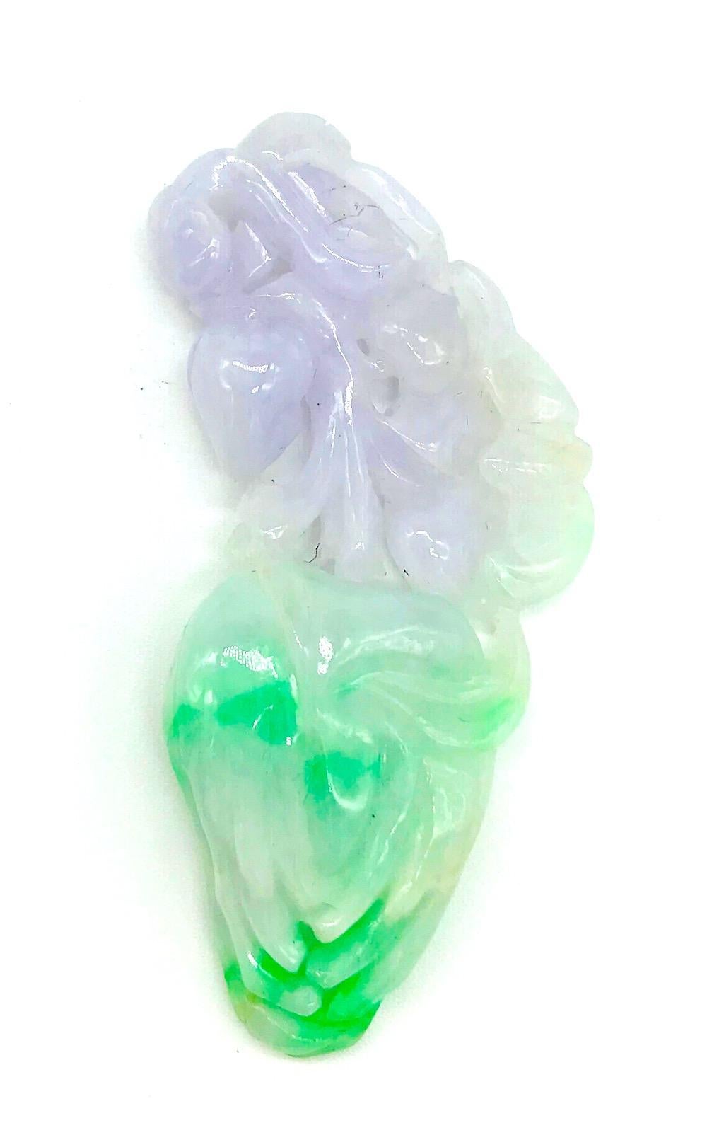 Carved, Jade Green and Purple 3