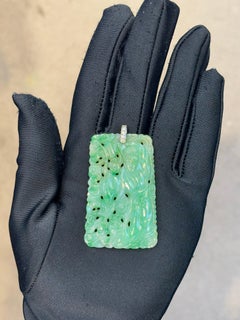 Carved Jade Pendant