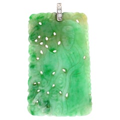 Carved Jade Pendant