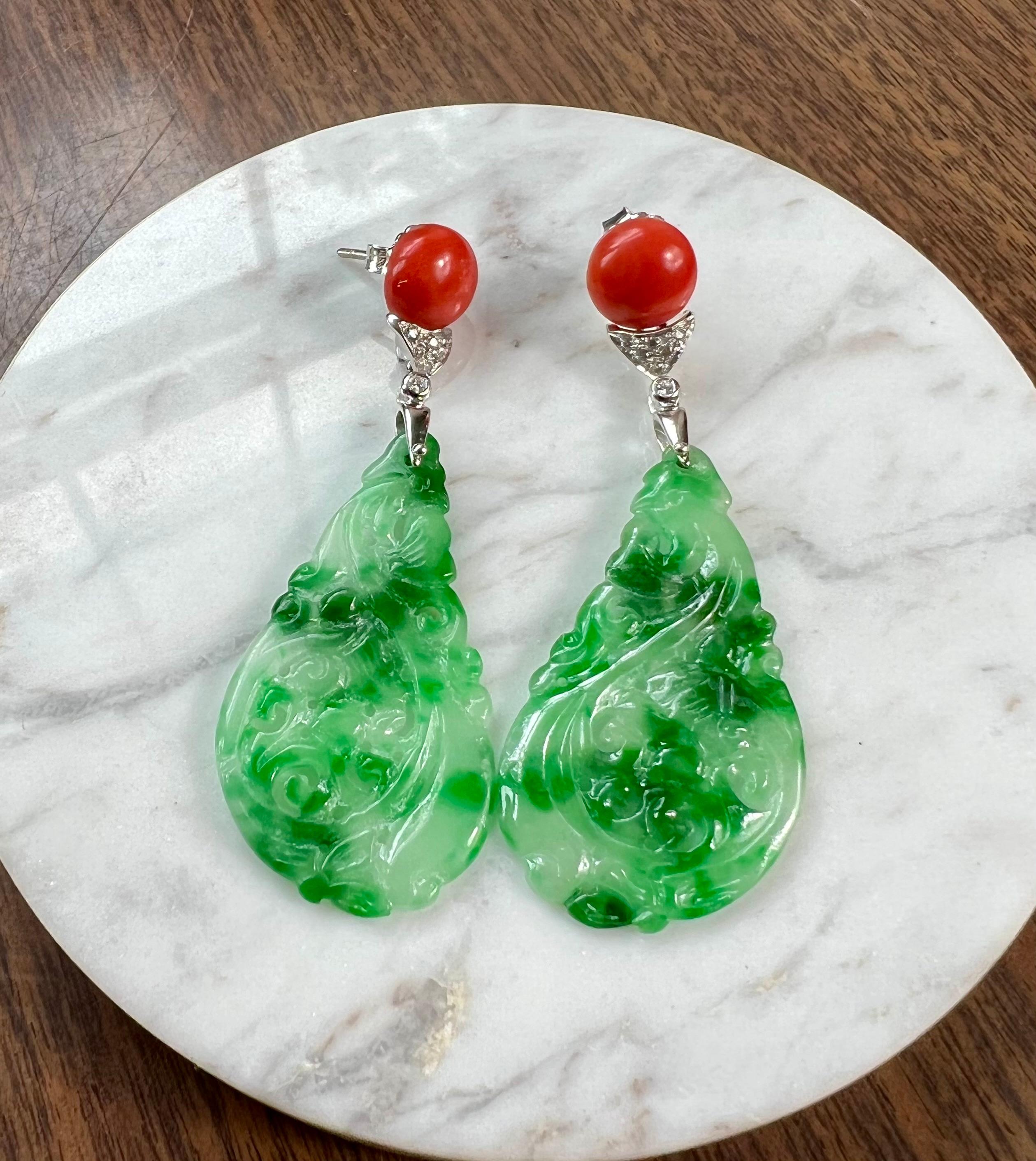 green coral stone
