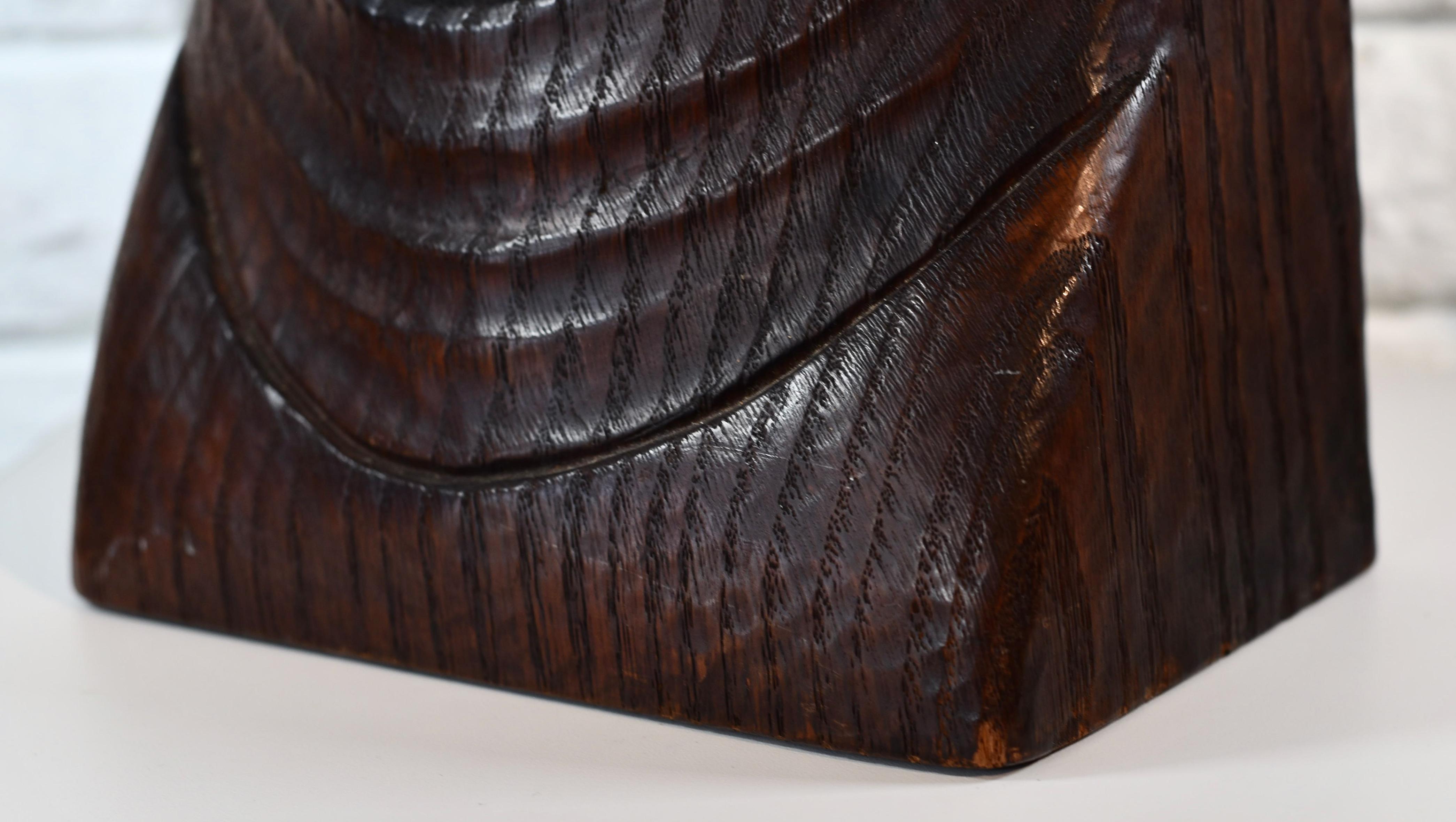 Scultura in legno scolpito di John Rood (1902-1974) firmata 1942 in vendita 2