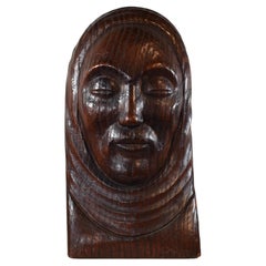 Escultura de madera tallada John Rood (1902-1974) Firmada 1942