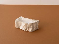 Aschenbecher aus geschnitztem Kalkstein - Stone Bowl Vide Poche - Frankreich 1970er Jahre