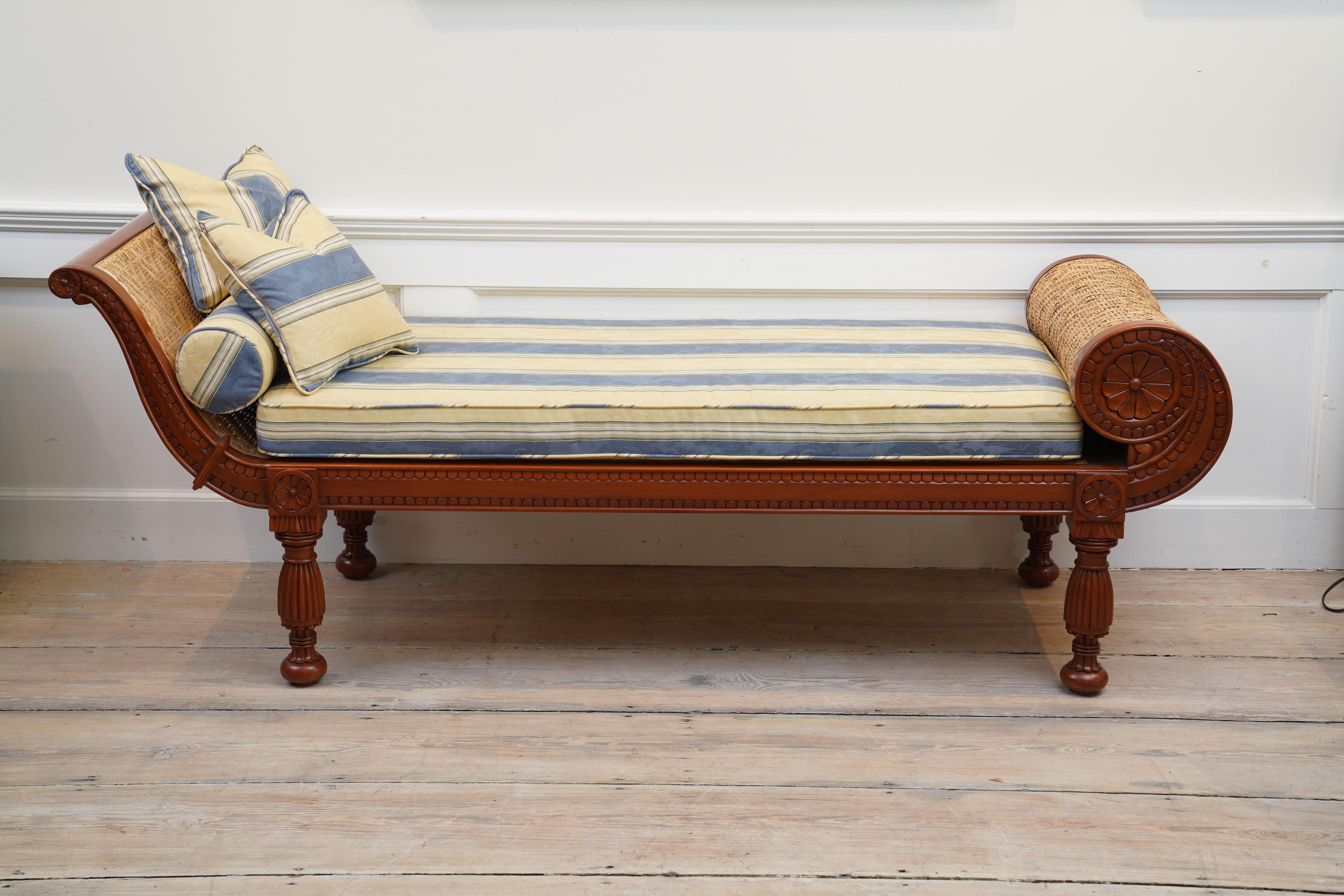 antique cane daybed