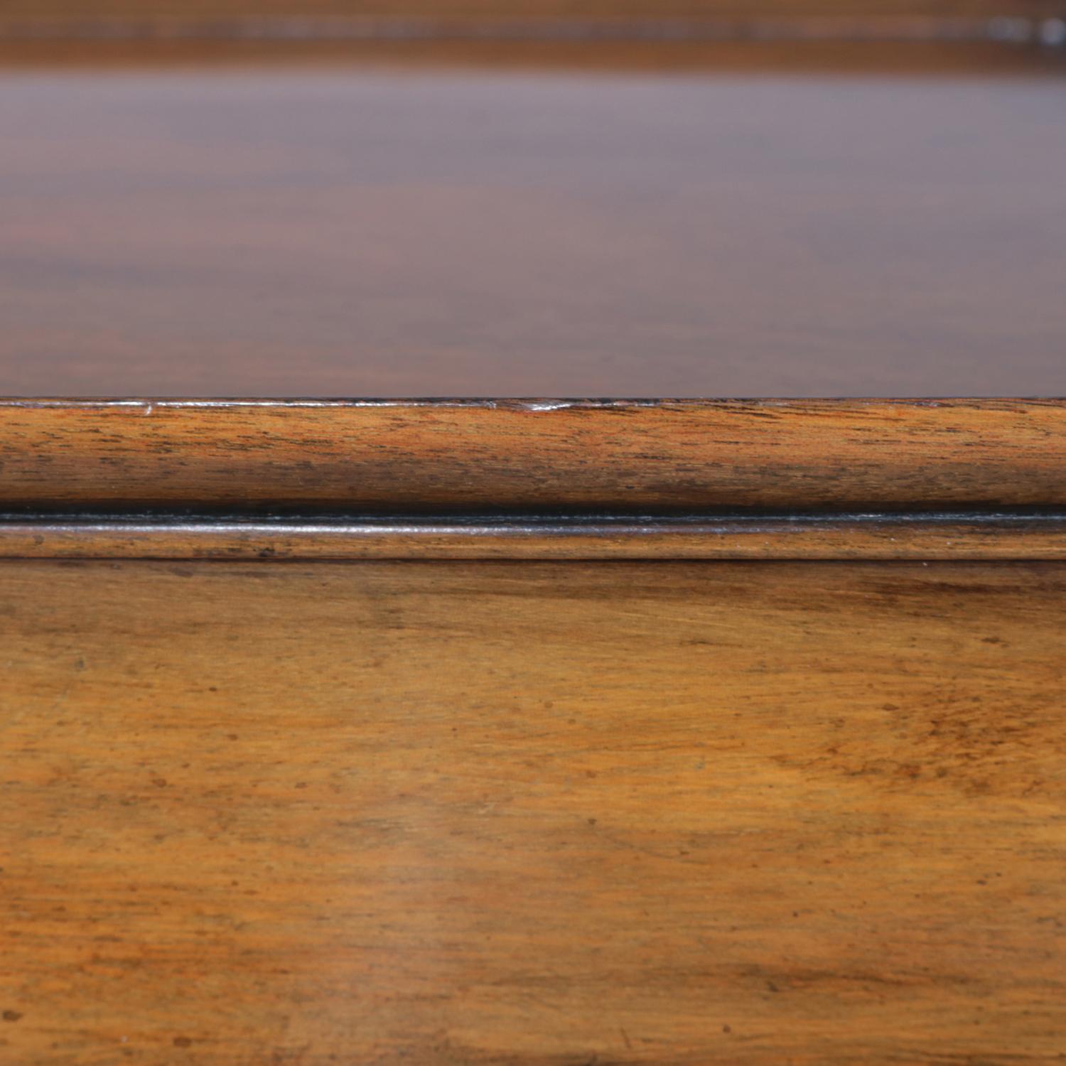 Carved Mahogany Colonial Williamsburg Tea Table with Slides by Kittinger 6