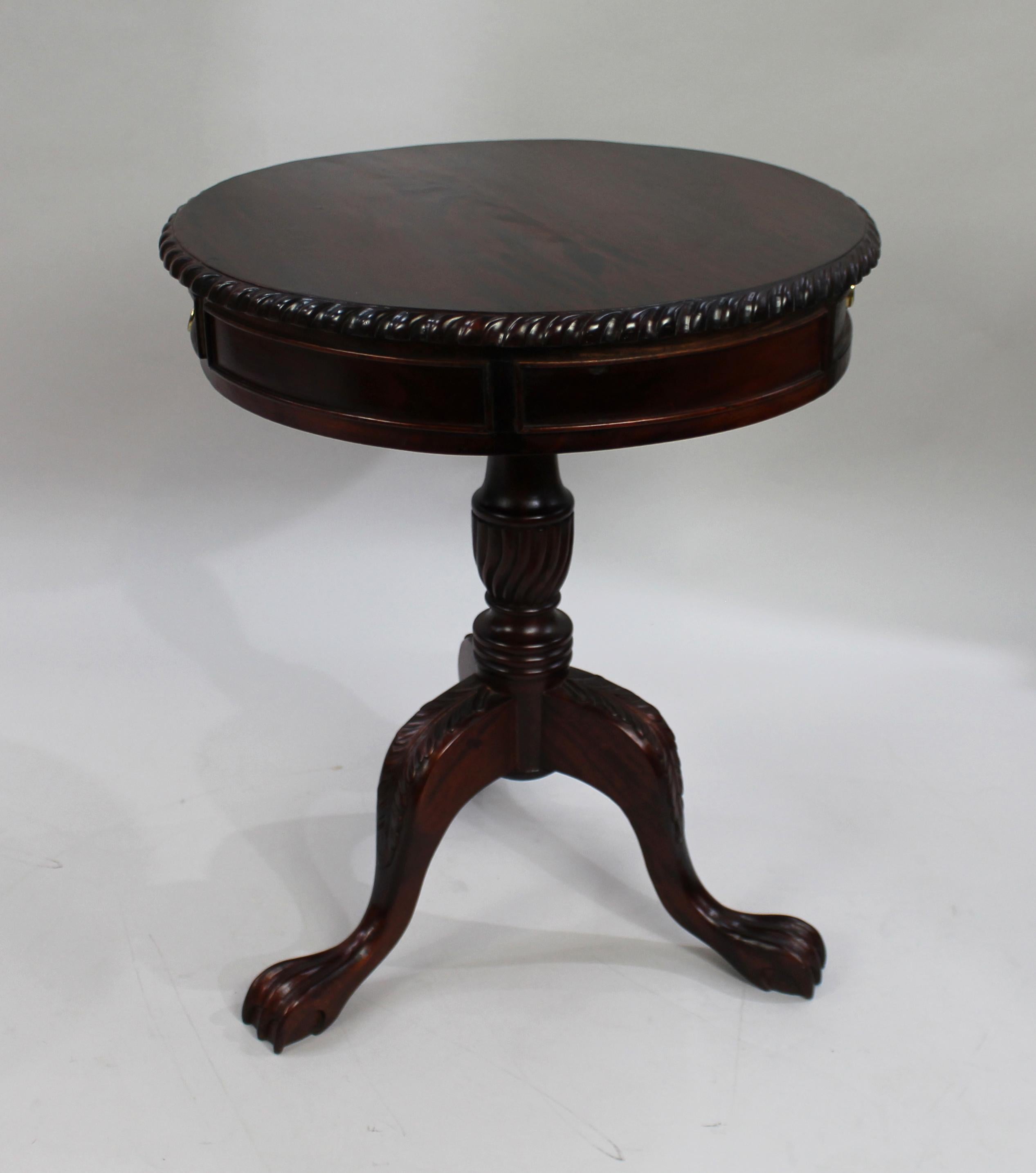 drum table antique
