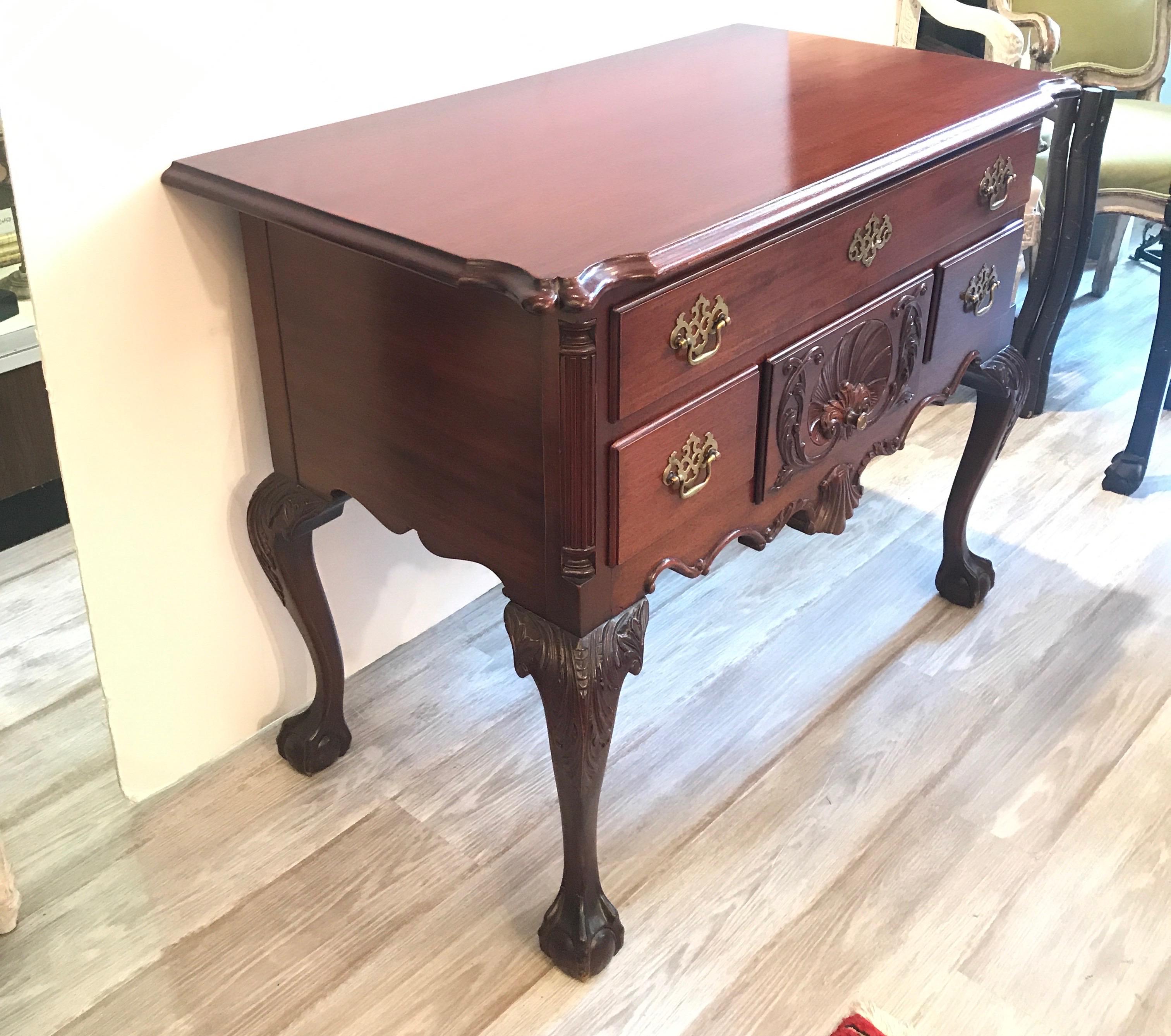 chippendale lowboy