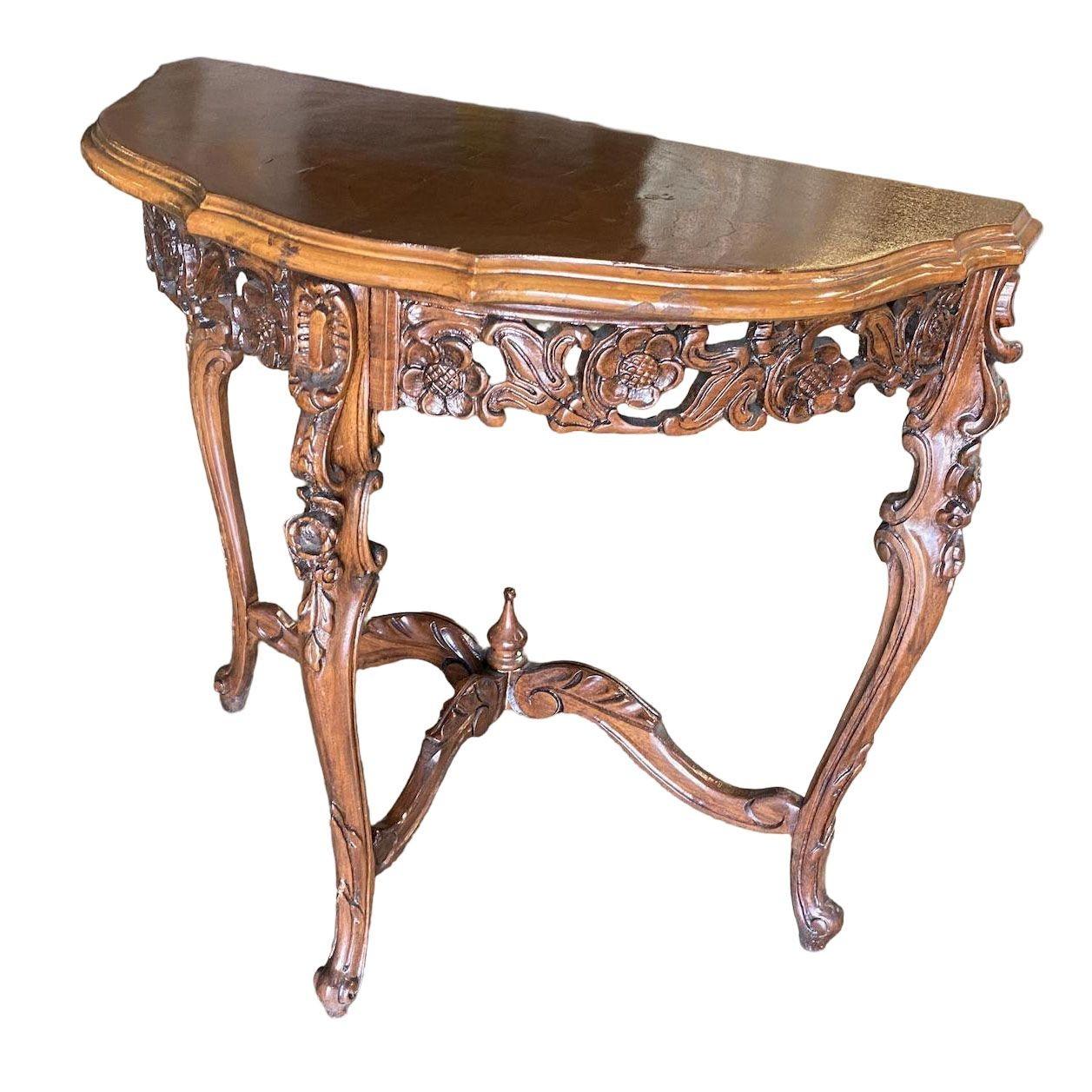 victorian hall table