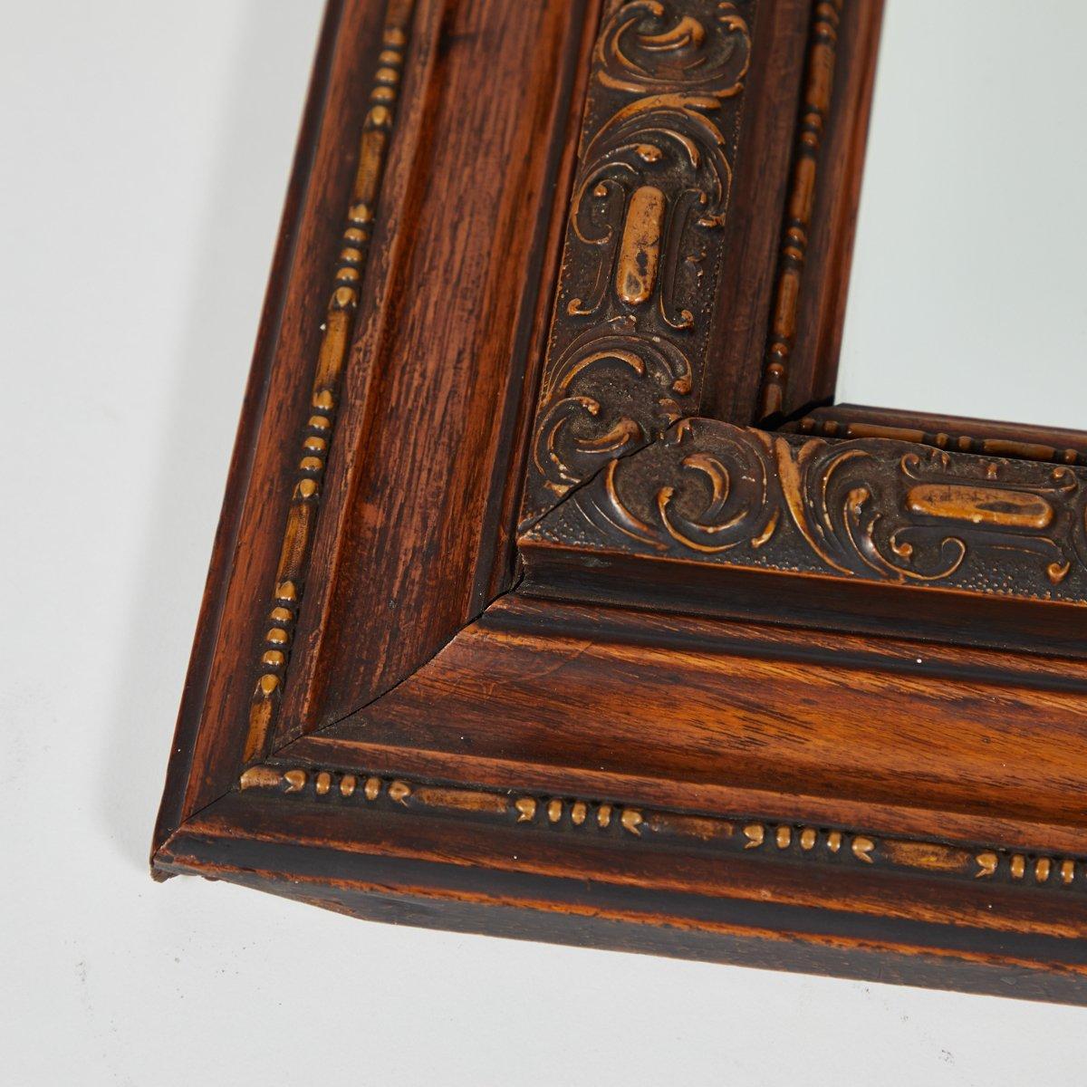 English Carved Mirror For Sale