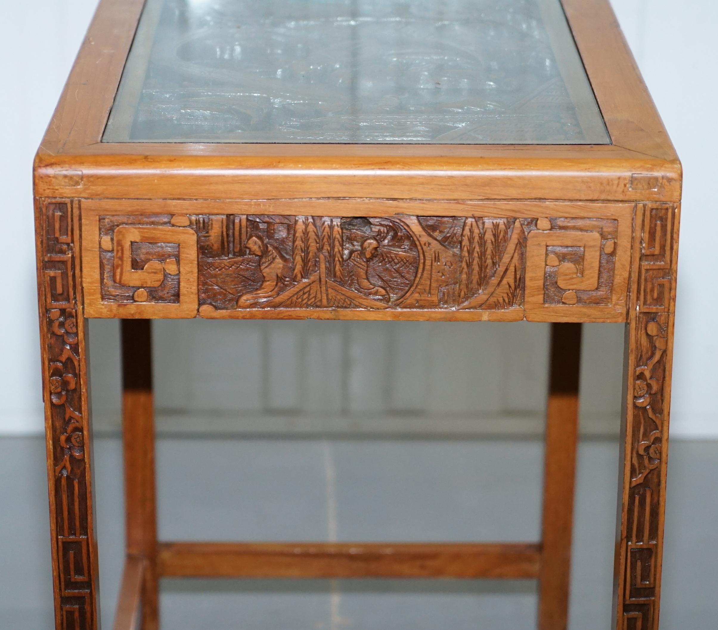 carved chinese table