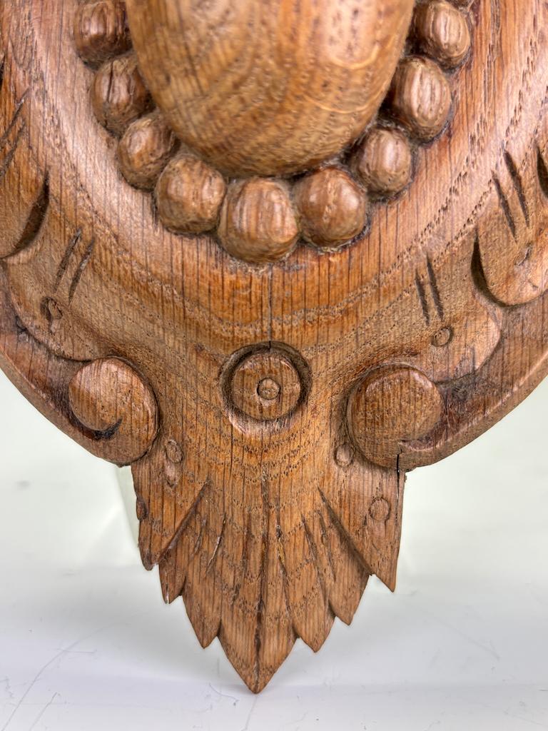 Cartouche di Oak intagliato in stile Luigi XV, circa 1880 in vendita 4