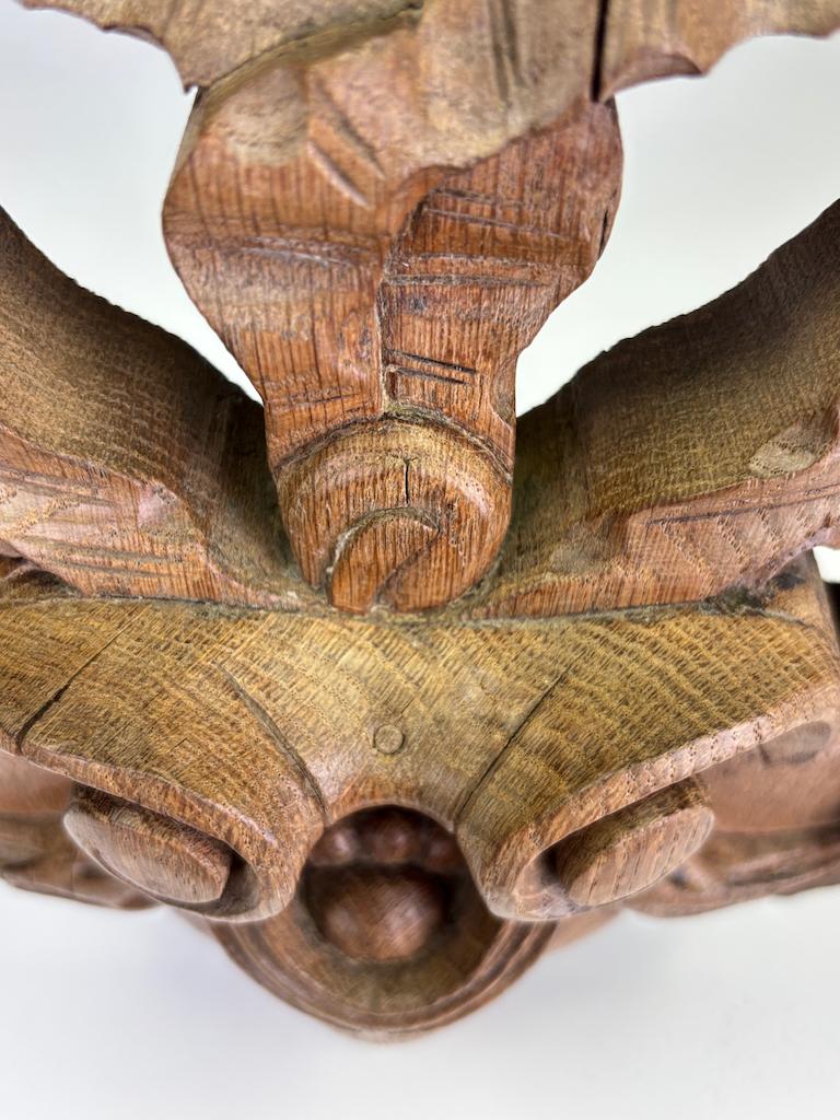 Cartouche di Oak intagliato in stile Luigi XV, circa 1880 in vendita 6